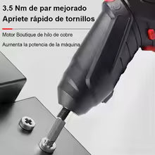 Kit Destornillador Inalámbrico Elétrico