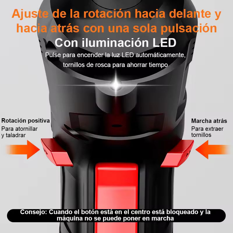 Kit Destornillador Inalámbrico Elétrico