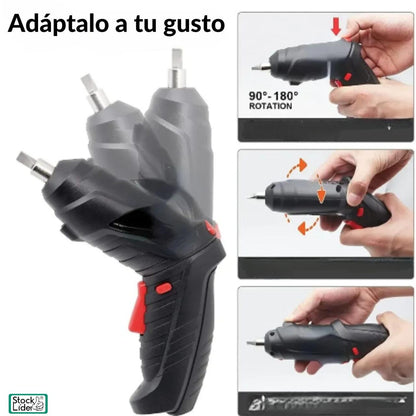 Kit Destornillador Inalámbrico Elétrico